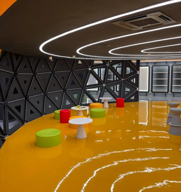 Interaktivna projekciona soba na Expo postavci