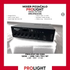 BLACKXPERT BX-120D Mixer pojačalo 120 W, USB/SD/FM/Bluetooth, 100 V