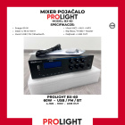 BLACKXPERT BX-60 Mixer pojačalo 60 W, USB/FM/Bluetooth, 100 V