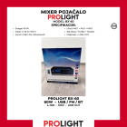 BLACKXPERT BX-60 Mixer pojačalo 60 W, USB/FM/Bluetooth, 100 V