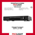 BLACKXPERT BX-PA 12×50 Zonsko pojačalo 600 W, 6 zona / 12 kanala, DSP, Bluetooth