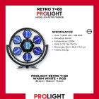 BLACKXPERT RETRO 7×60 LED Vintage scensko svetlo 7×60 W + RGB
