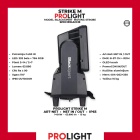 BLACKXPERT STRIKE M Moving Strobe IP65 1400 W Art-Net