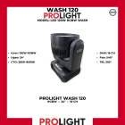 BLACKXPERT WASH 120 LED Wash Moving Head 120 W RGBW