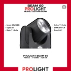 PROLIGHT BEAM 60 LED Beam Moving Head 60 W