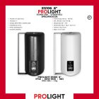 PROLIGHT ES106 Vodootporni zidni zvučnik 6" 80 W IP46, beli