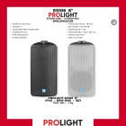 PROLIGHT ES106 Vodootporni zidni zvučnik 6" 80 W IP46, crni