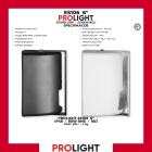 PROLIGHT ES106 Vodootporni zidni zvučnik 6" 80 W IP46, crni