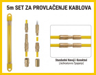 PROLIGHT Fiberglas šipke za provlačenje kablova 5 m, set 10 × 0,5 m