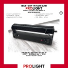 PROLIGHT LED BATTERY BAR 9 IP Baterijski wash bar 90 W RGBWA+UV IP65