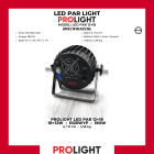 PROLIGHT LED PAR 18×12 W RGBWA+UV 180 W