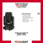 PROLIGHT Mini 7R Beam 230 W sa LED O-Ring prstenom
