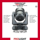 PROLIGHT POSEIDON 7×60 IP65 Wash Moving Head 7×60 W RGBW sa aura prstenom