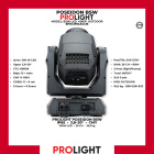 PROLIGHT POSEIDON BSW IP65 Hybrid Moving Head 300 W LED