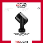 PROLIGHT TURBO FAN 4×60 LED Turbofan Moving Head 4×60 W RGBW
