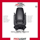 PROLIGHT VP1200 LED Profile Framing Moving Head 4 u 1, 1000 W