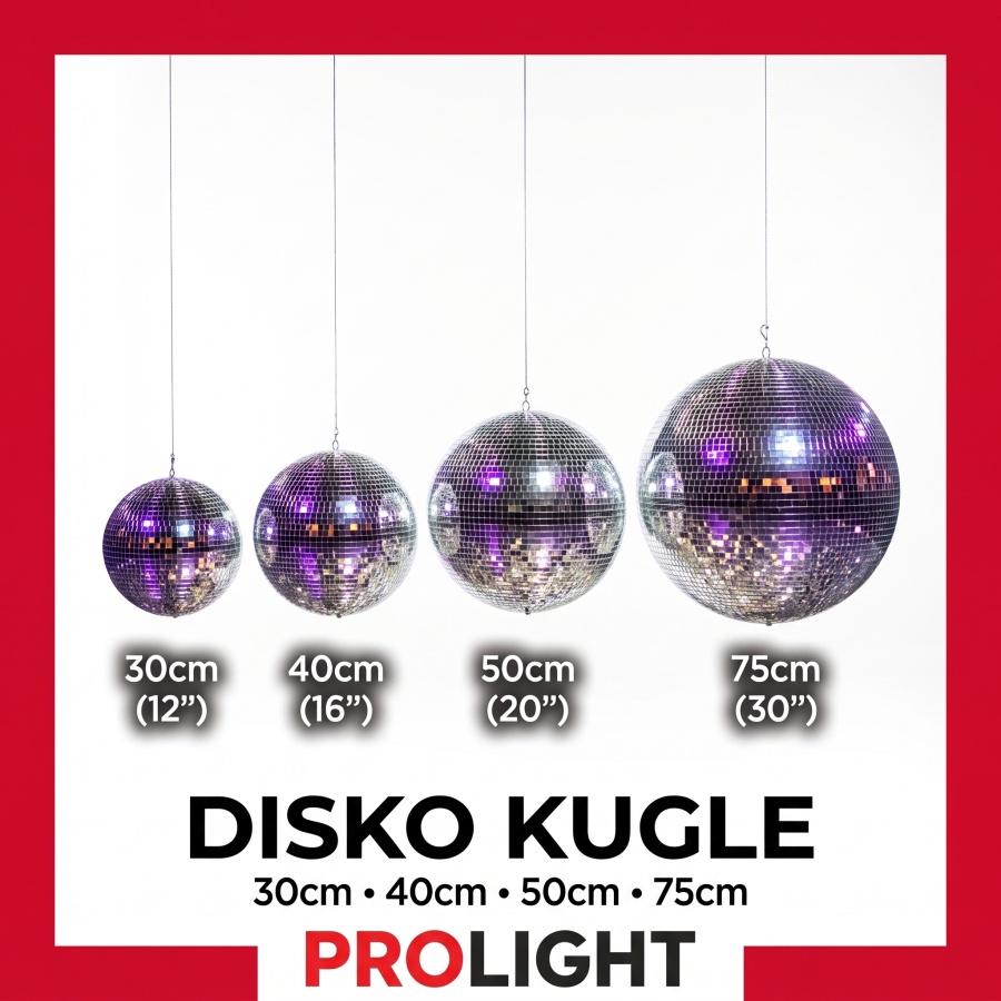 PROLIGHT Disko kugla 75 cm sa fiberglas jezgrom